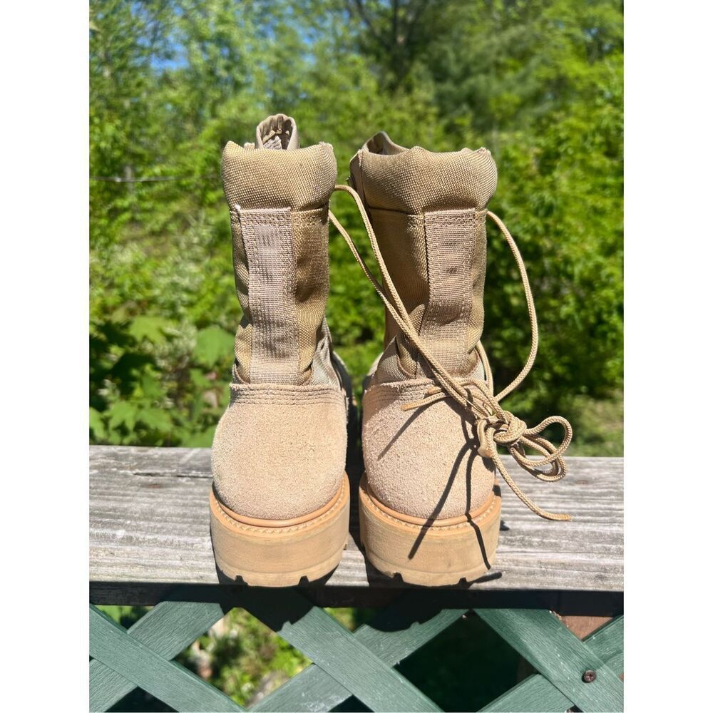 UFCW 8430 Womens Military Army Desert Combat Boots Steel Toe Vibram Sole Sz 5 XW - Picture 3 of 8